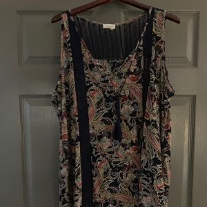 Beautiful Sheer paisley top